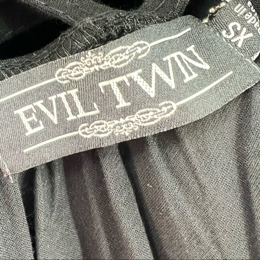 Evil Twin Paranoid Cage Back Babydoll Mini Dress NWT - Picture 9 of 10